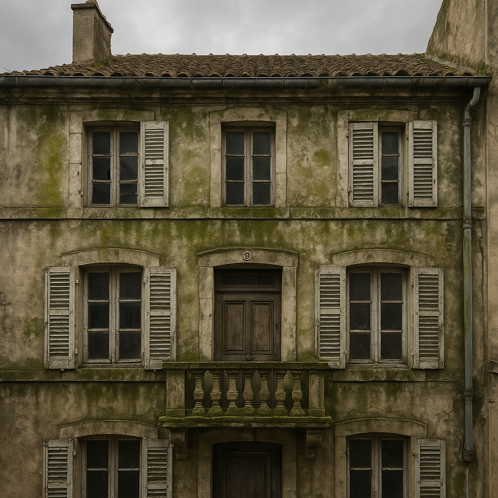 Avant — Nettoyage de façade — Epinay-sur-Seine